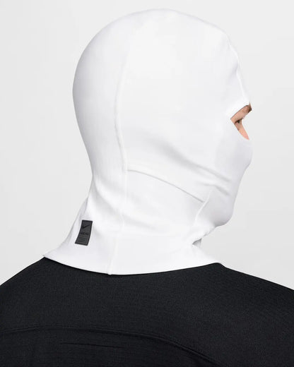 Nike Pro THERMA-FIT Hyperwarm Hood Black/White Ski Mask - Authentic Backlava Winter Gear for Enhanced Performance Dri-Fit Convertible Hood Mask